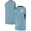 Aston Villa Castore Players Training Vest - Light Blue - Kit Captain