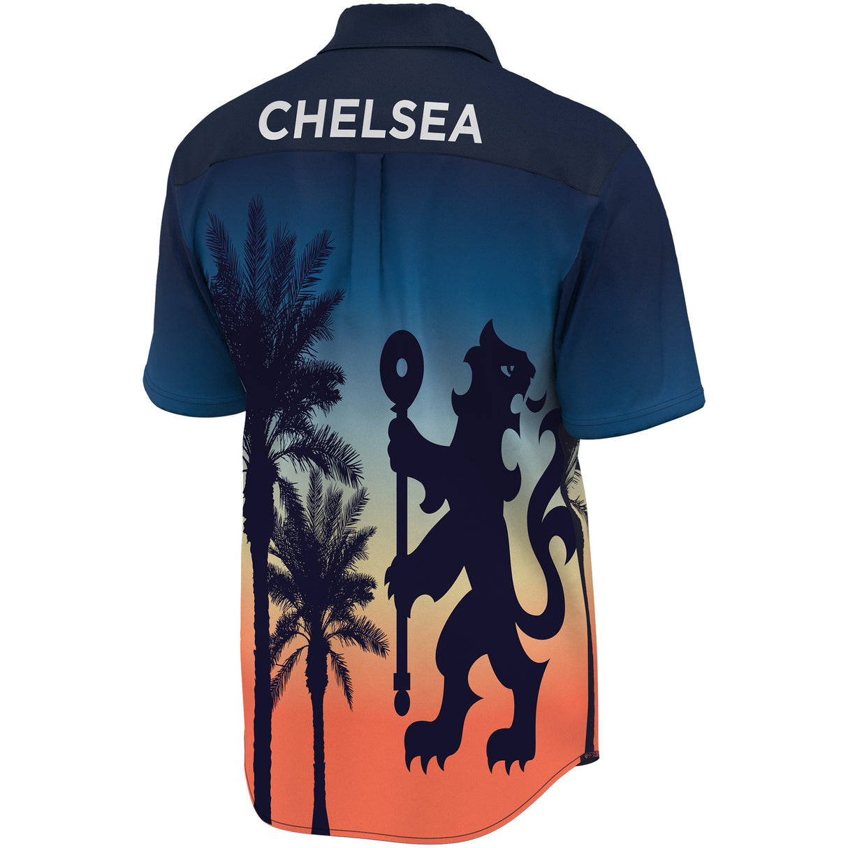 Chelsea Hawaiian Shirt - Blue - Kids - Kit Captain