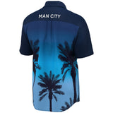 Manchester City Hawaiian Shirt - Navy - Boys - Kit Captain