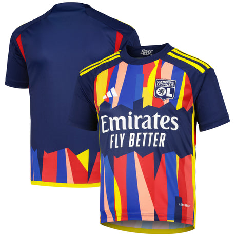 Olympique Lyon adidas Third Shirt 2023-24 - Kids - Kit Captain
