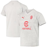 AC Milan Puma Training Jersey - Grey - Kids - Kit Captain