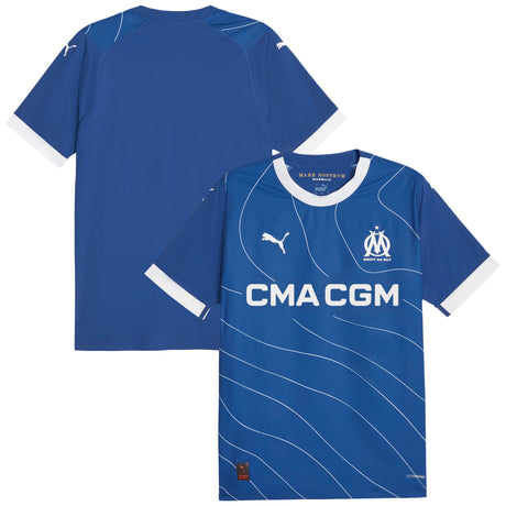 Olympique de Marseille Puma Away Authentic Shirt 2023-24 - Kit Captain