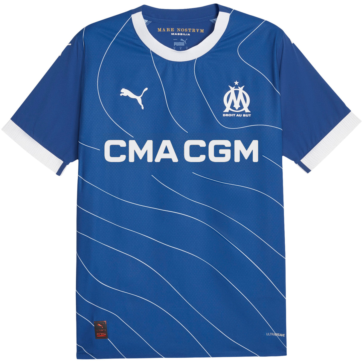 Olympique de Marseille Puma Away Authentic Shirt 2023-24 - Kit Captain