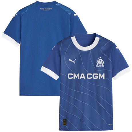 Olympique de Marseille Puma Away Shirt 2023-24 - Kids - Kit Captain