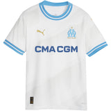 Olympique de Marseille Puma Home Shirt 2023-24 - Kids - Kit Captain