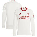 Manchester United adidas Third Shirt 2023-24 - Long Sleeve - Kit Captain