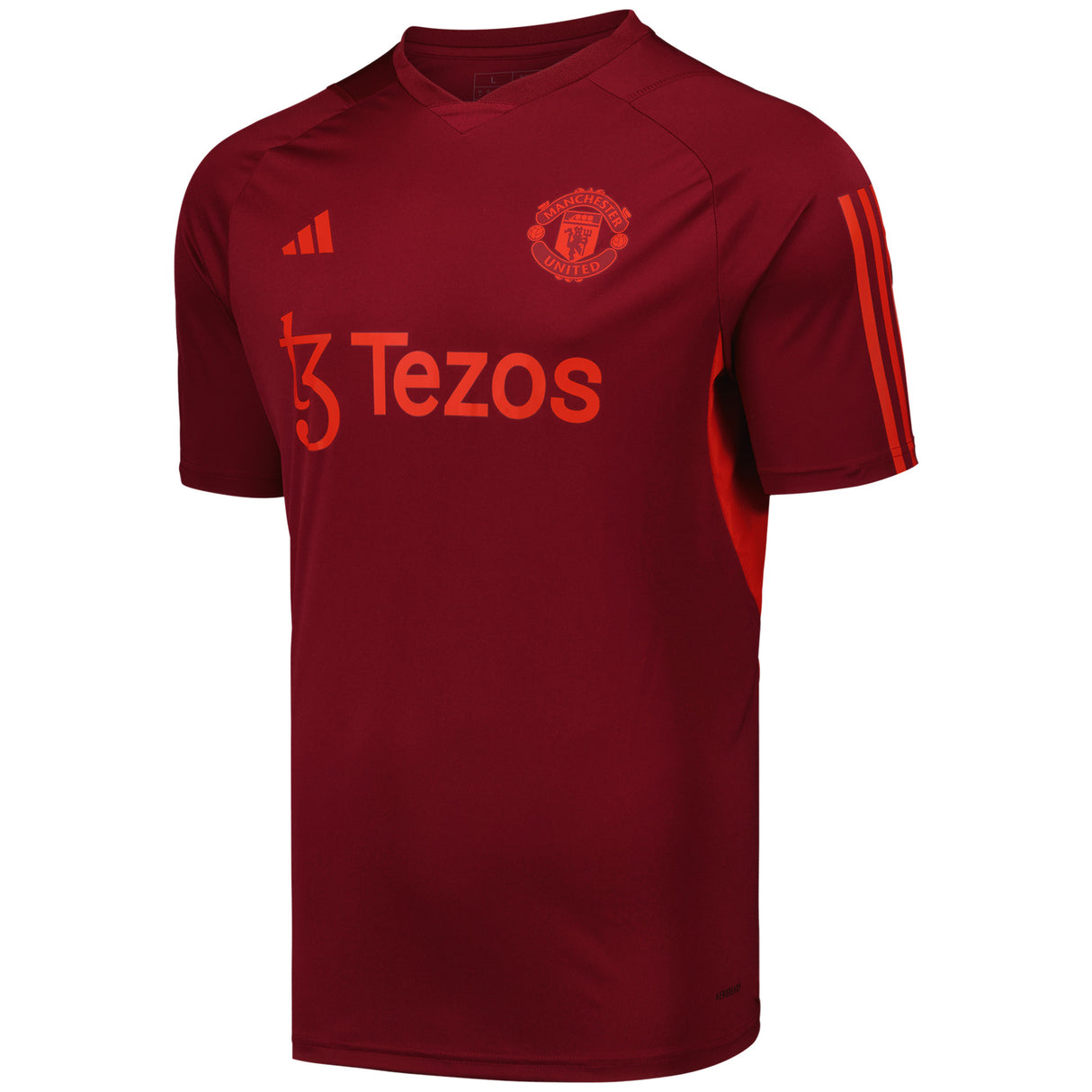 Manchester United adidas European Training Jersey - Burgundy - Kit Captain