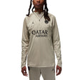 PSG Jordan Strike Winter Drill Top - Stone - Kit Captain