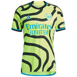 Arsenal adidas Away Shirt 2023-24 with Zinchenko 35 printing - Kit Captain