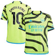 Arsenal adidas Away Shirt 2023-24 - Kids with Smith Rowe 10 printing - Kit Captain