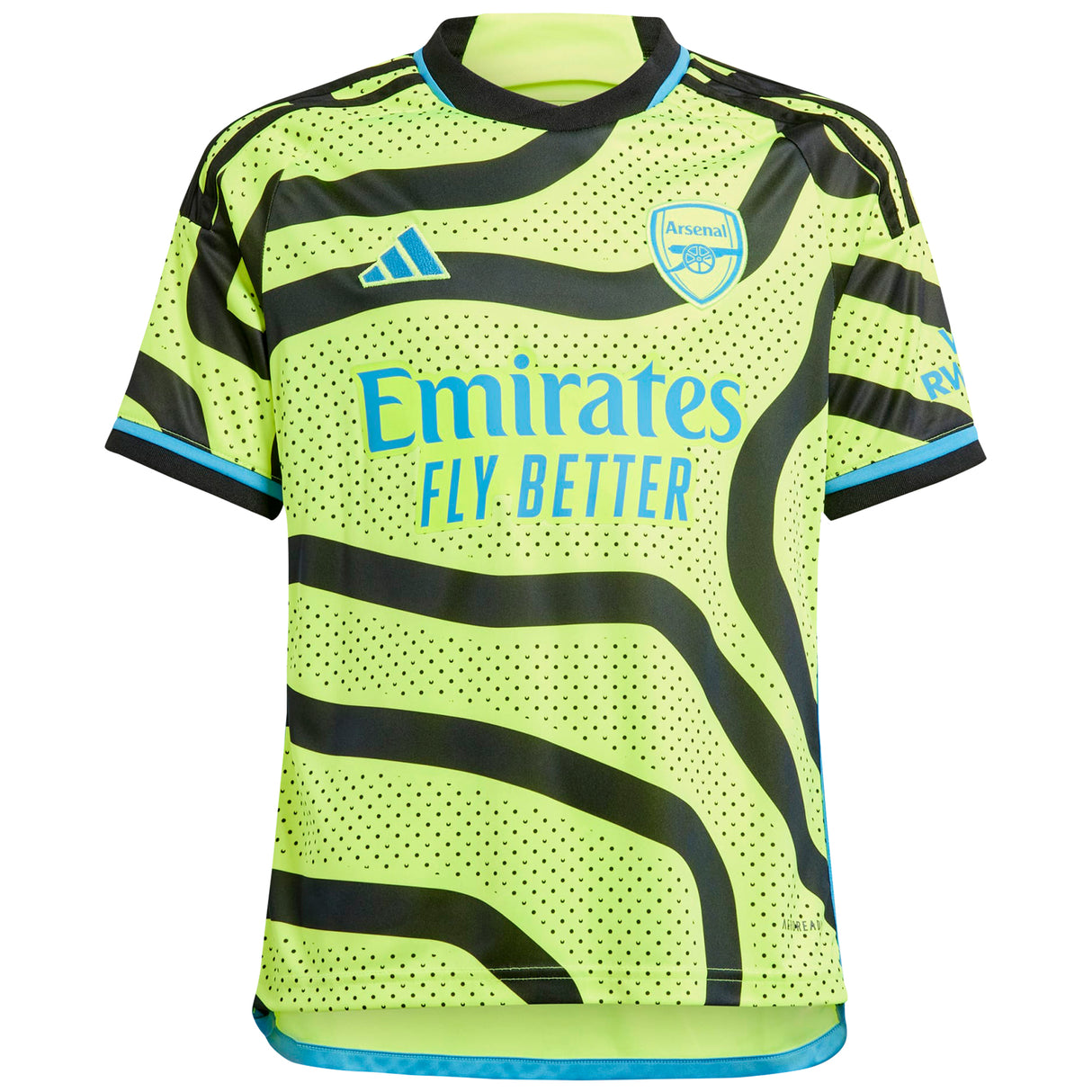 Arsenal adidas Away Shirt 2023-24 - Kids with í˜degaard 8 printing - Kit Captain