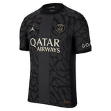 PSG x Jordan Third Dri-FIT ADV Match Shirt 2023-24 with Hakimi 2 printing - Kit Captain