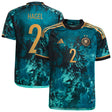 Germany Away Shirt 2023 - Kids with Hagel 2 printing - Kit Captain