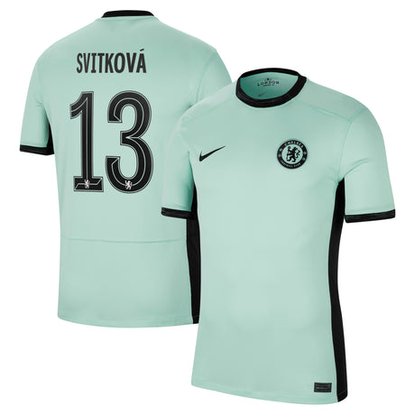 Chelsea Third Stadium Shirt 2023-24 with Svitková 13 printing - Kit Captain