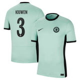 Chelsea Third Stadium Shirt 2023-24 with Nouwen 3 printing - Kit Captain