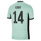 Chelsea Third Stadium Shirt 2023-24 with Kirby 14 printing - Kit Captain