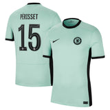 Chelsea Third Stadium Shirt 2023-24 with Perisset 15 printing - Kit Captain