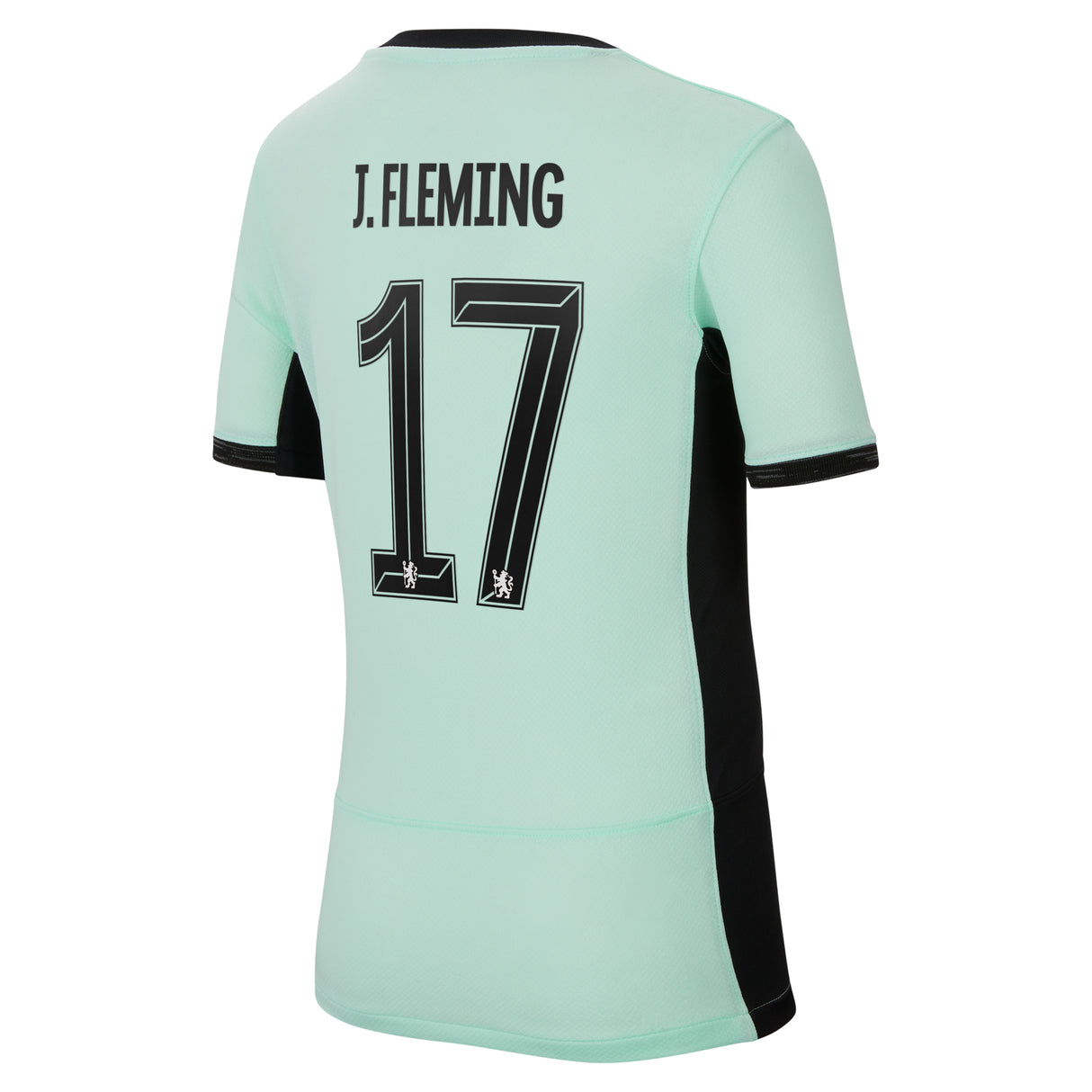 Chelsea Third Stadium Shirt 2023-24 - Kids with J.Fleming 17 printing - Kit Captain