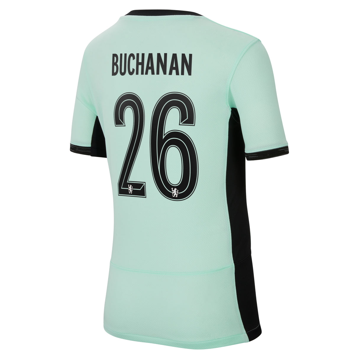 Chelsea Third Stadium Shirt 2023-24 - Kids with Buchanan 26 printing - Kit Captain