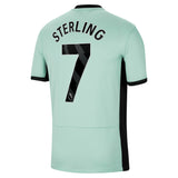 Chelsea Third Stadium Shirt 2023-24 with Sterling 7 printing - Kit Captain