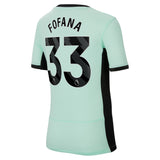 Chelsea Third Stadium Shirt 2023-24 - Kids with Fofana 33 printing - Kit Captain