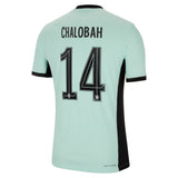 Chelsea Cup Third Vapor Match Shirt 2023-24 with Chalobah 14 printing - Kit Captain