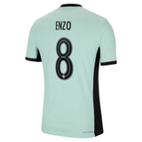 Chelsea Cup Third Vapor Match Shirt 2023-24 with Enzo 8 printing - Kit Captain