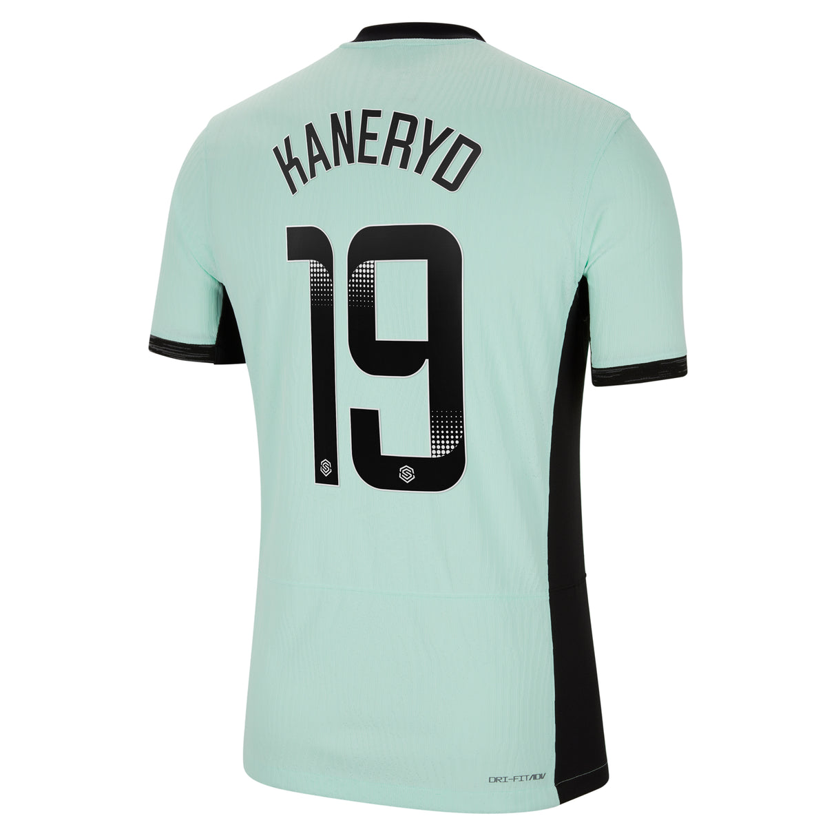 Chelsea WSL Third Vapor Match Shirt 2023-24 with Kaneryd 19 printing - Kit Captain