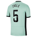 Chelsea WSL Third Stadium Shirt 2023-24 with Ingle 5 printing - Kit Captain