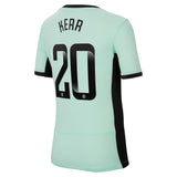 Chelsea WSL Third Stadium Shirt 2023-24 - Kids with Kerr 20 printing - Kit Captain