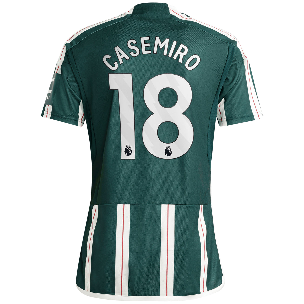 Manchester United EPL adidas Away Shirt 2023-24 with Casemiro 18 printing