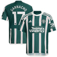 Manchester United EPL Away Shirt 2023-24 - Kids with Garnacho 17 printing - Kit Captain