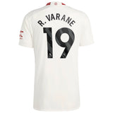 Manchester United EPL adidas Third Authentic Shirt 2023-24 with R. Varane 19 printing - Kit Captain