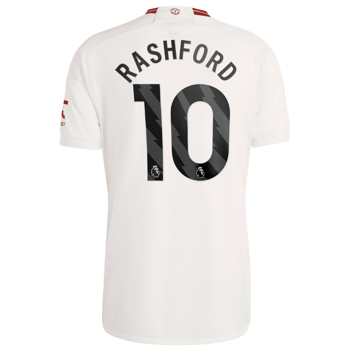 Manchester United EPL adidas Third Shirt 2023-24 with Rashford 10 printing - Kit Captain