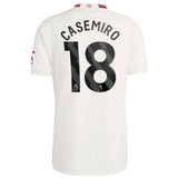 Manchester United EPL adidas Third Shirt 2023-24 with Casemiro 18 printing - Kit Captain