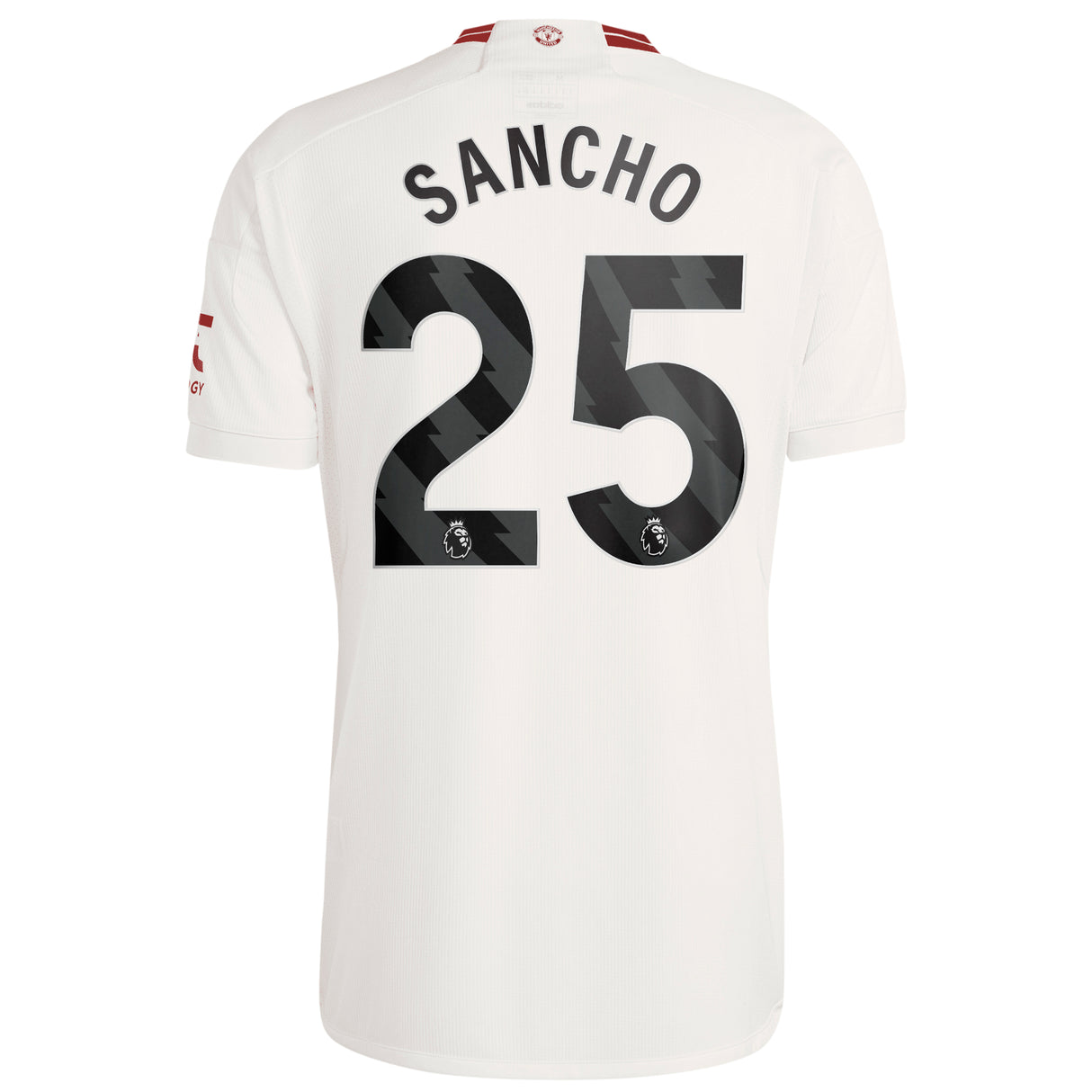 Manchester United EPL adidas Third Shirt 2023-24 with Sancho 25 printing - Kit Captain