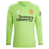 Manchester United Cup Home Goalkeeper Shirt 2023-24 with Heaton 22 printing - Kit Captain