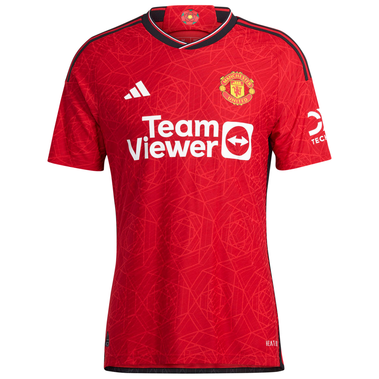 Manchester United Cup Home Authentic Shirt 2023-24 with Sancho 25 printing - Kit Captain