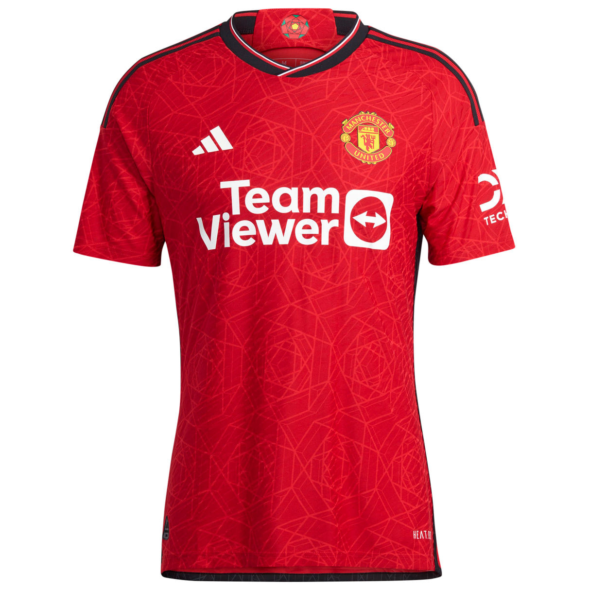 Manchester United Cup Home Authentic Shirt 2023-24 with B.Fernandes 8 printing - Kit Captain