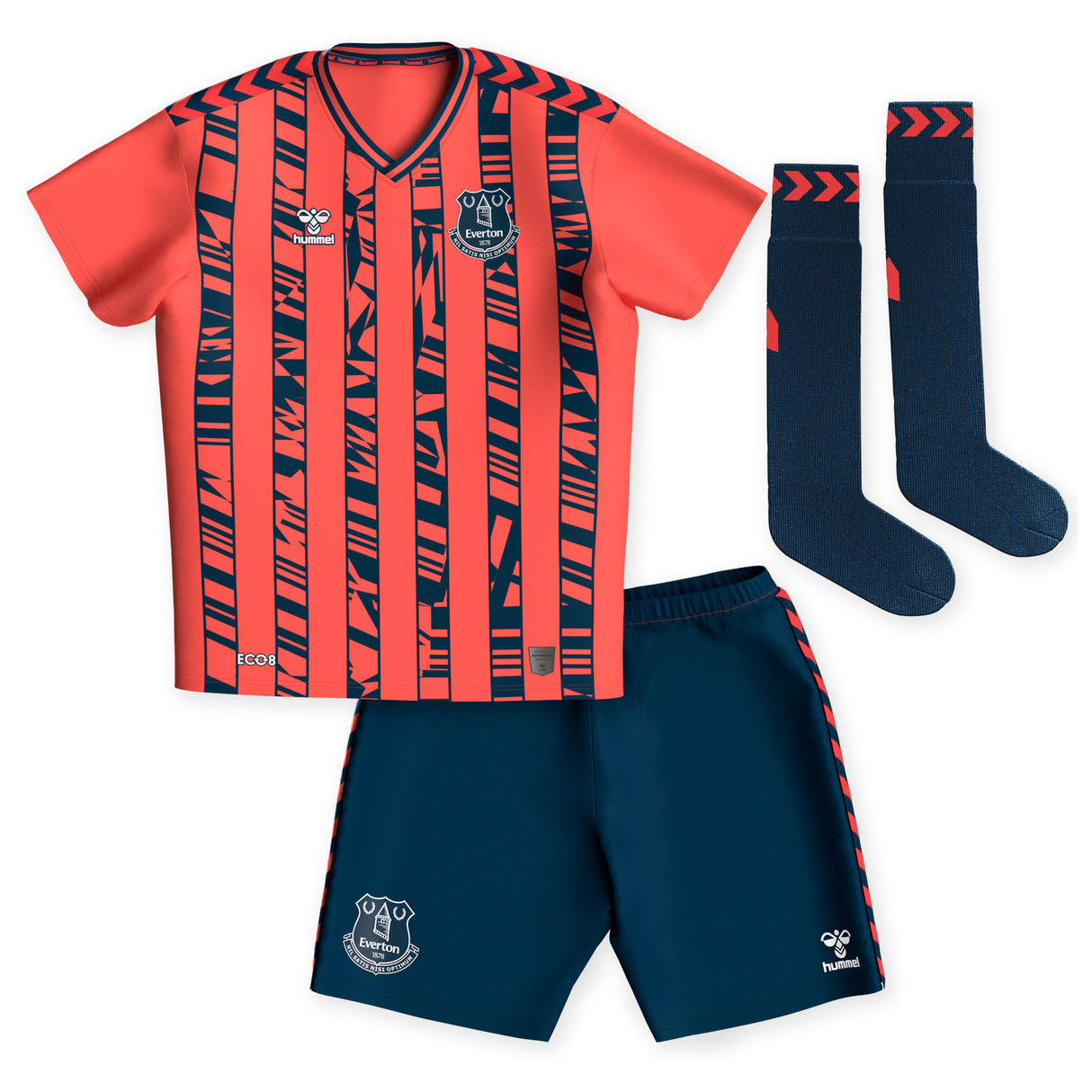 Everton Hummel Away Infant Kit 2023-24 - Kit Captain