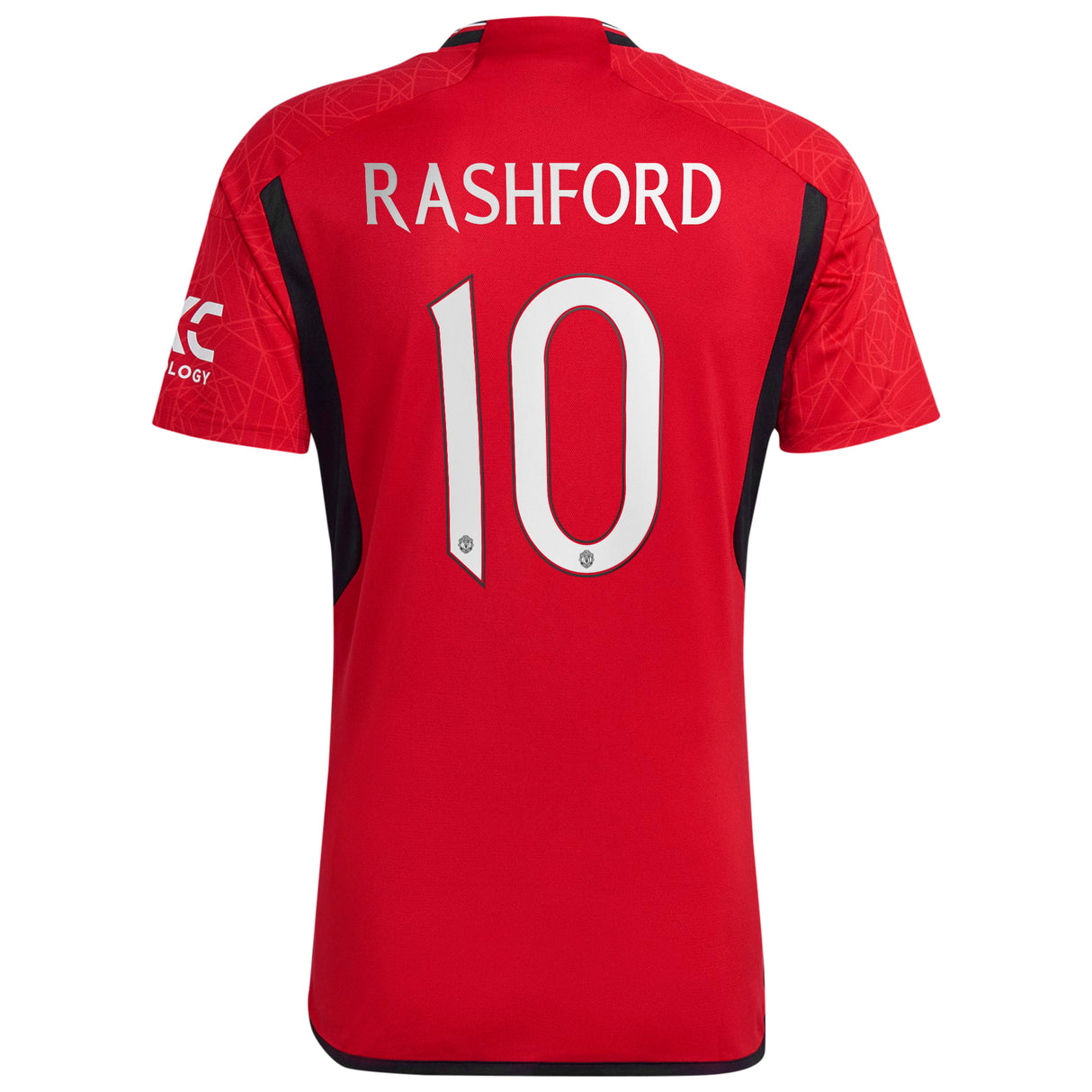 Manchester United Cup Home Shirt 2023-24 with Rashford 10 printing - Kit Captain