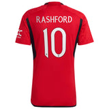 Manchester United Cup Home Shirt 2023-24 with Rashford 10 printing - Kit Captain