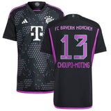 FC Bayern adidas Away Authentic Shirt 2023-24 with Choupo-Moting 13 printing - Kit Captain