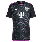 FC Bayern adidas Away Authentic Shirt 2023-24 with Davies 19 printing - Kit Captain