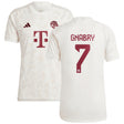 FC Bayern adidas Third Shirt 2023-24 with Gnabry 7 printing - Kit Captain