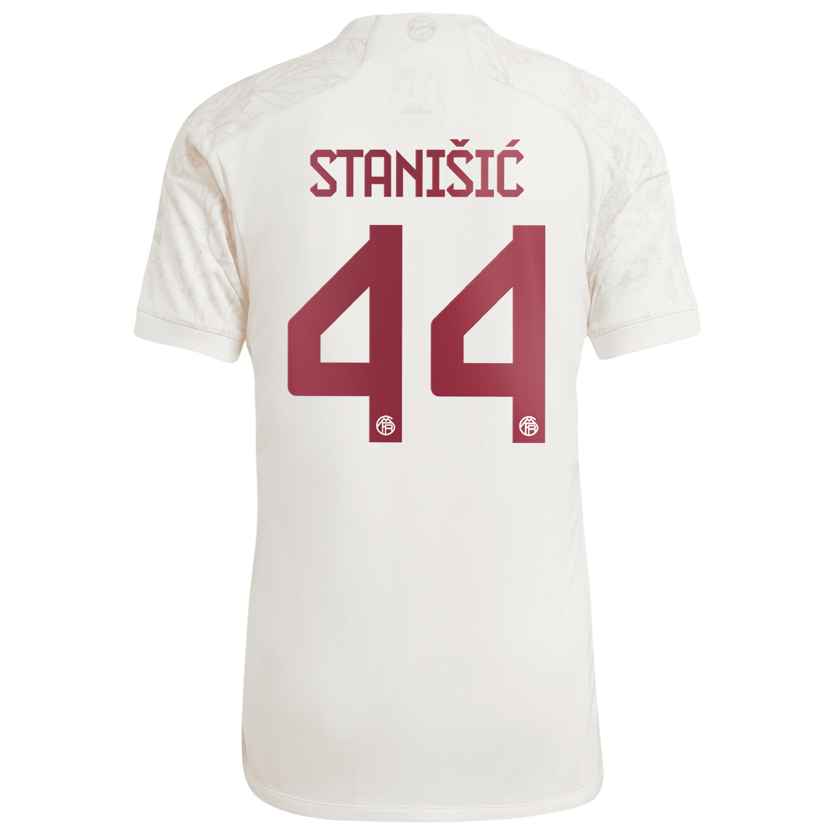 FC Bayern adidas Third Shirt 2023-24 with StaniÅ¡ic 44 printing - Kit Captain