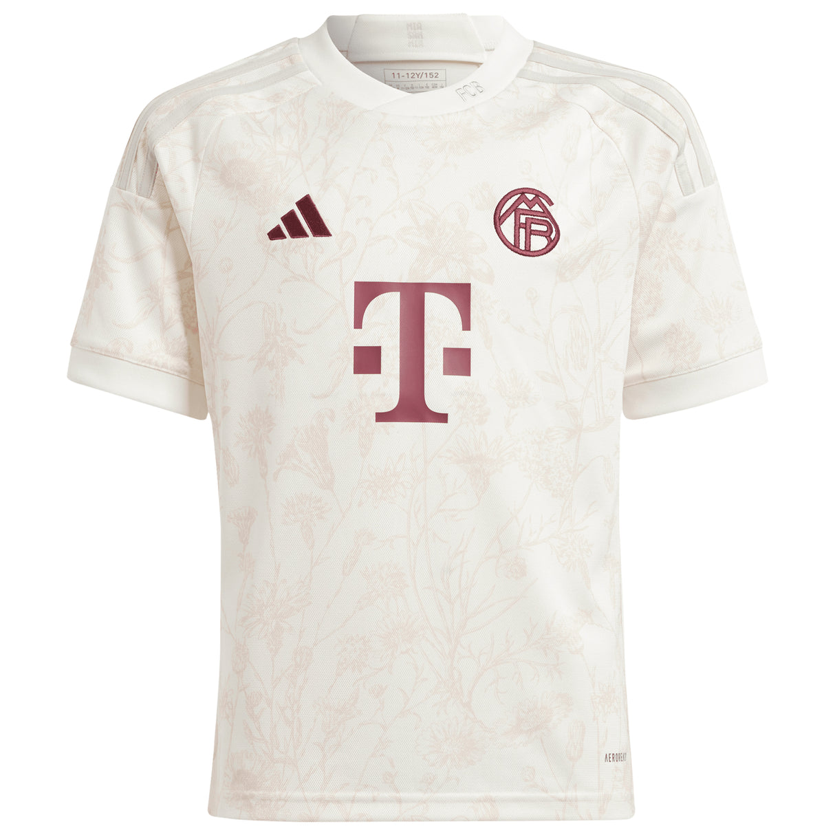 FC Bayern adidas Third Shirt 2023-24 - Kids with Kimmich 6 printing - Kit Captain