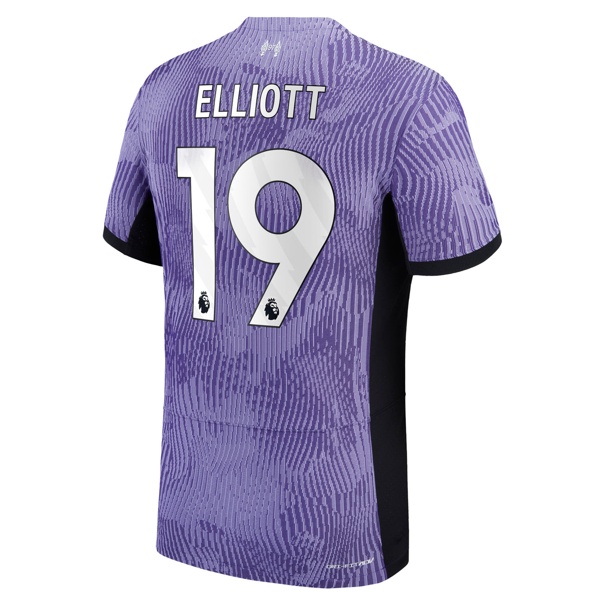 Liverpool Nike Third Dri-Fit Adv Match Shirt 2023-24 with Elliott 19 printing - Kit Captain