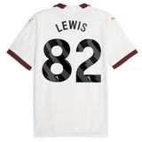 Manchester City Puma Away Shirt 2023-24 with Lewis 82 printing - Kit Captain