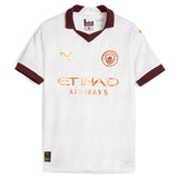 Manchester City Puma Away Shirt 2023-24 - Kids with Bernardo 20 printing - Kit Captain